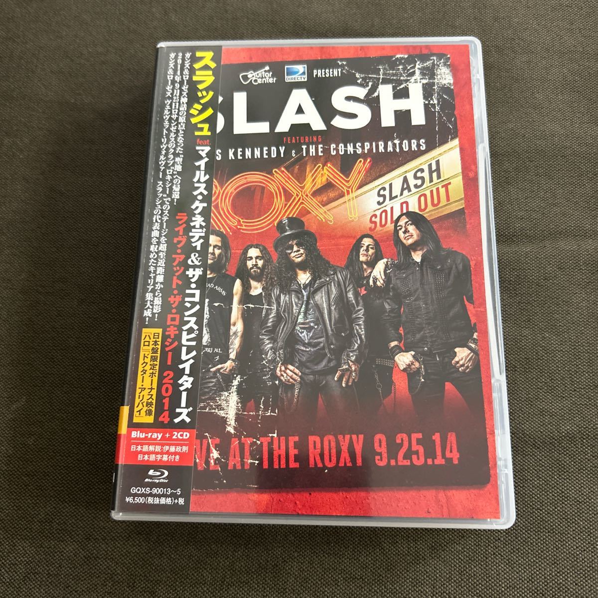  slash feat. миля s*keneti~ жить * at * The * Roxy 2014( первый раз производство ограниченая версия )(Blu-ray + 2CD)