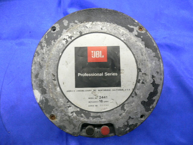JBL　Professional Series　Model.2441　16Ω　ドライバーユニット　ペア　アルニコVマグネット_画像3