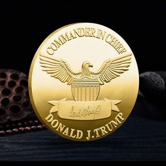 トランプ元大統領　記念コイン2024