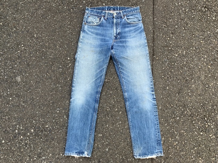 当時物　ヴィンテージ　リーバイス　505E　セルビッチ付き　レア　VINTAGE LEVIS　501　501XX 501E 藤原ヒロシ_画像2