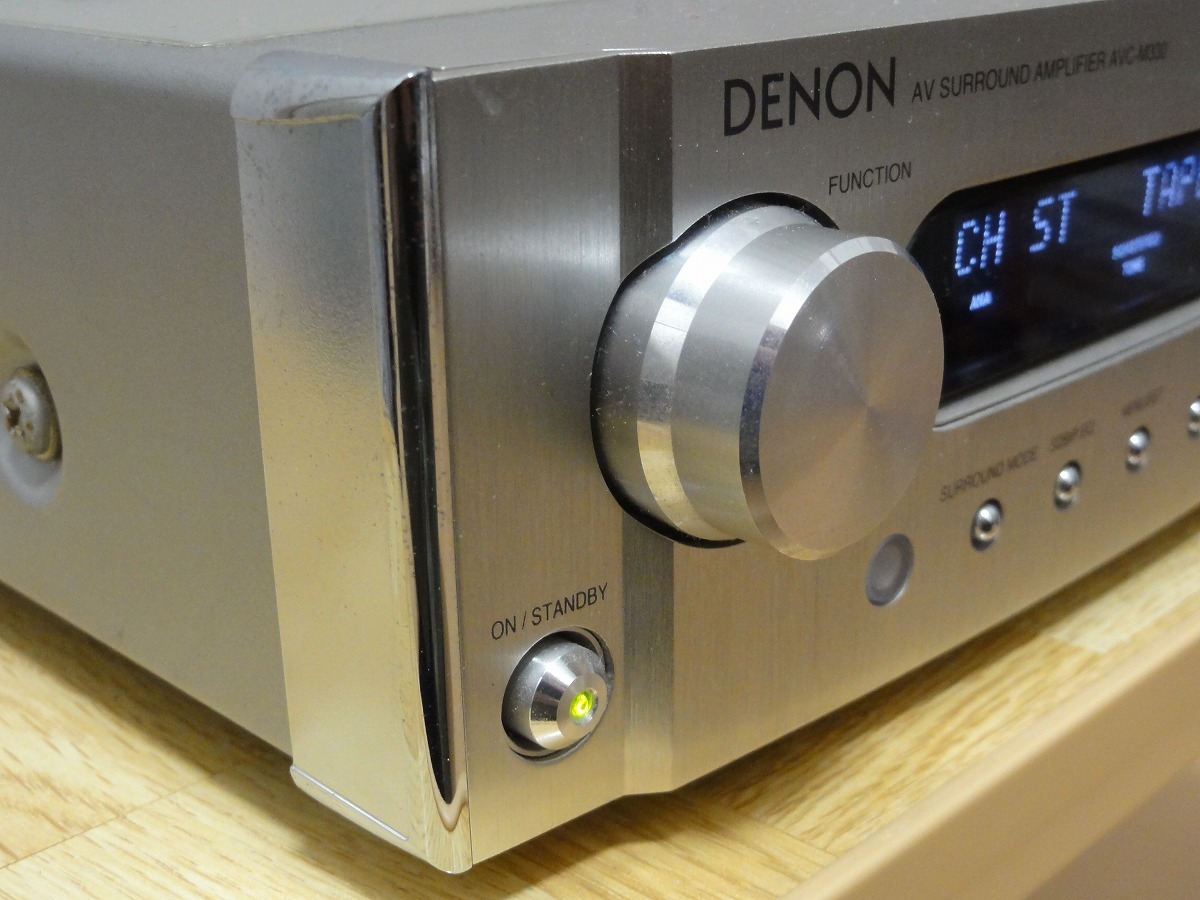 ★動作品★DENON コンパクトAVアンプ AVC-M330 表示鮮明 送料無料 _画像2