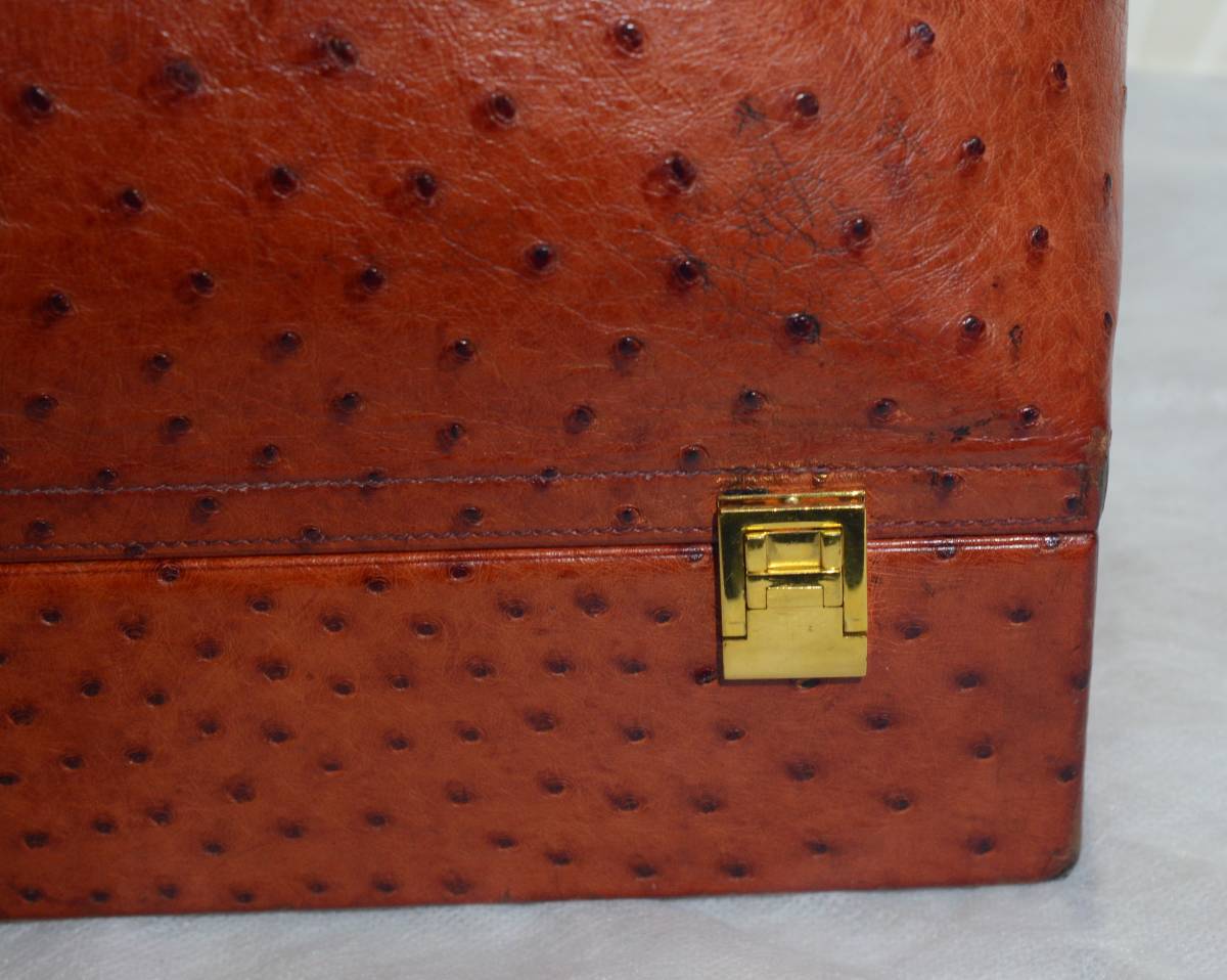 [ genuine article ] Hermes / McPherson / Ostrich Bolide bag 