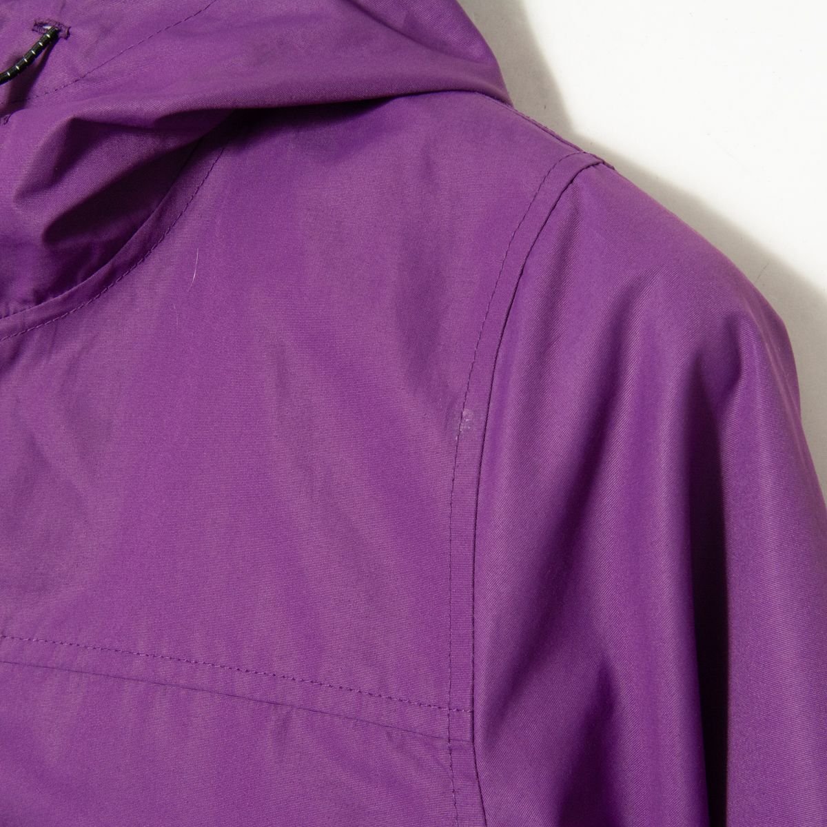 GERRY ジェリー サイズL ジャケット ジップアップ フード ライナー付き ポリエステル100％ 紫/パープル アウトドア キャンプ 古着 メンズ_画像4
