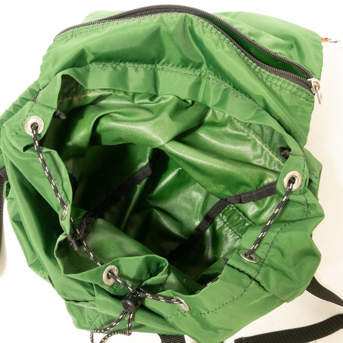 Drifter ドリフター リュックサック デイパック グリーン 緑 ブラック 黒 ナイロン U.S.A.製 ユニセックス 男女兼用 カジュアル bag 鞄_画像8