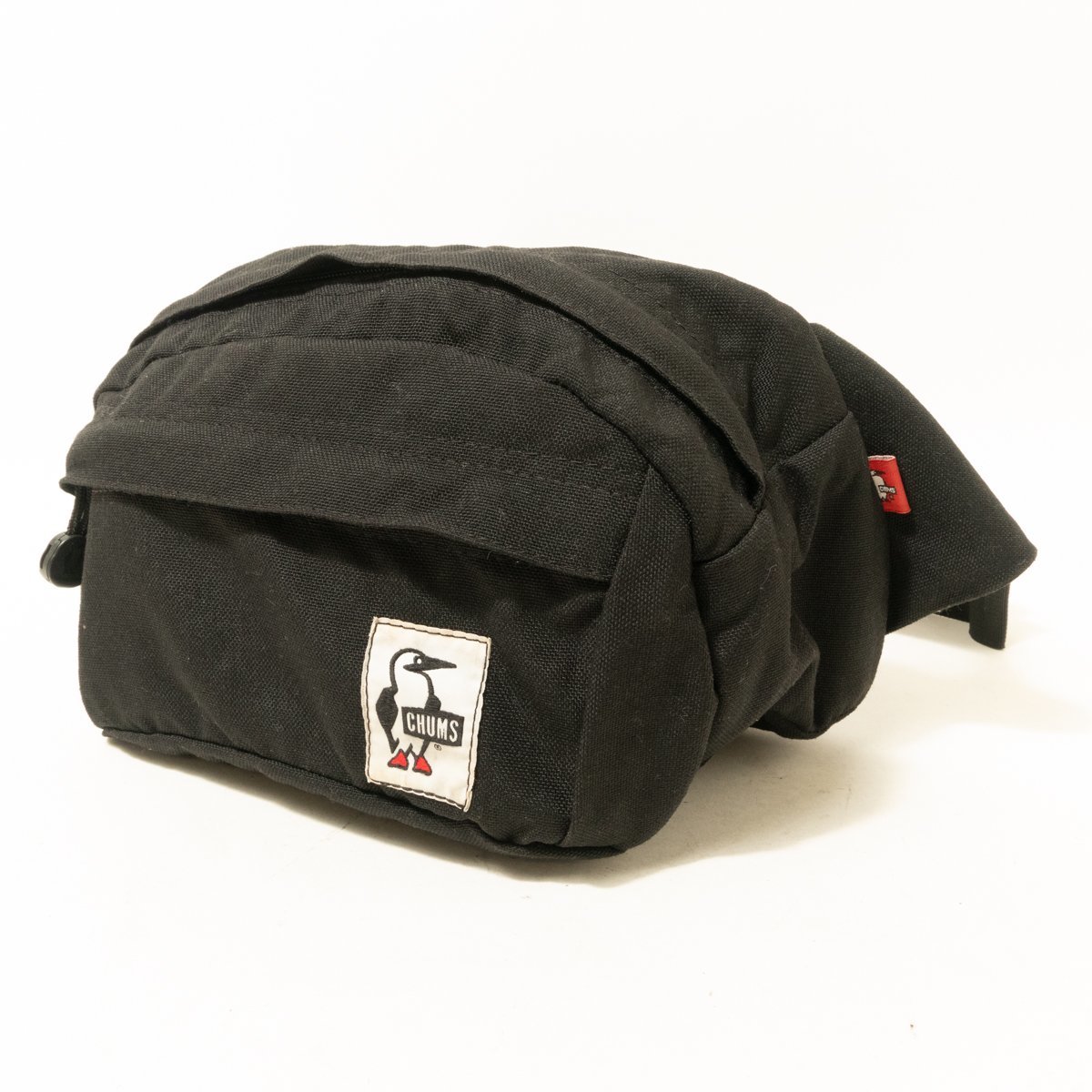 CHUMS Chums body bag black black nylon unisex man and woman use diagonal .. simple casual all season outdoor bag