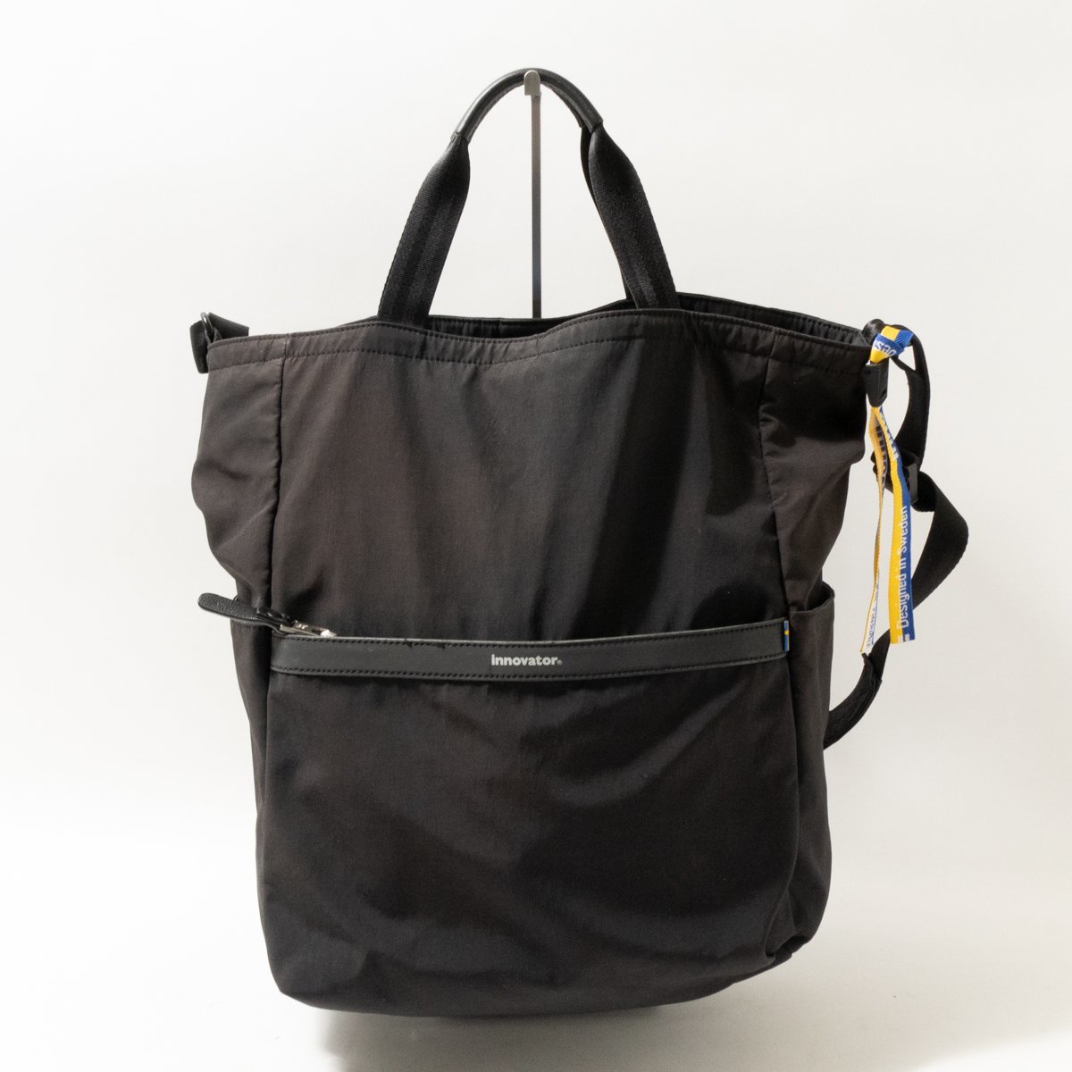 innovatorino Beta - commuting bag black black Vanlig Able Van liga bell bag light weight business men's gentleman work going to school PC storage bag 