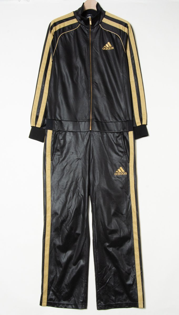 adidas アディダス オールインワン ツナギ サイズL ポリエステル adidas アディダス オールインワン ツナギ サイズL ポリエステル