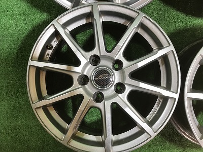 A-TECH シュナイダー16インチアルミホイール 6.5J ＋48 5H PCD114.3 4本セット G3-1 YM_画像3