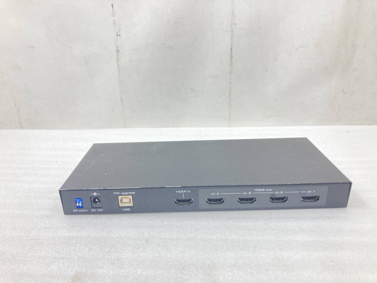 ●Simplism HDMI Splitter 1:4　本体のみ★中古品_画像2