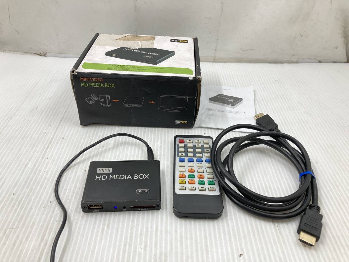 複数入荷　●MINI VIDEO HD MEDIA BOX 1080P　GS-MDPHD　中古品_画像1