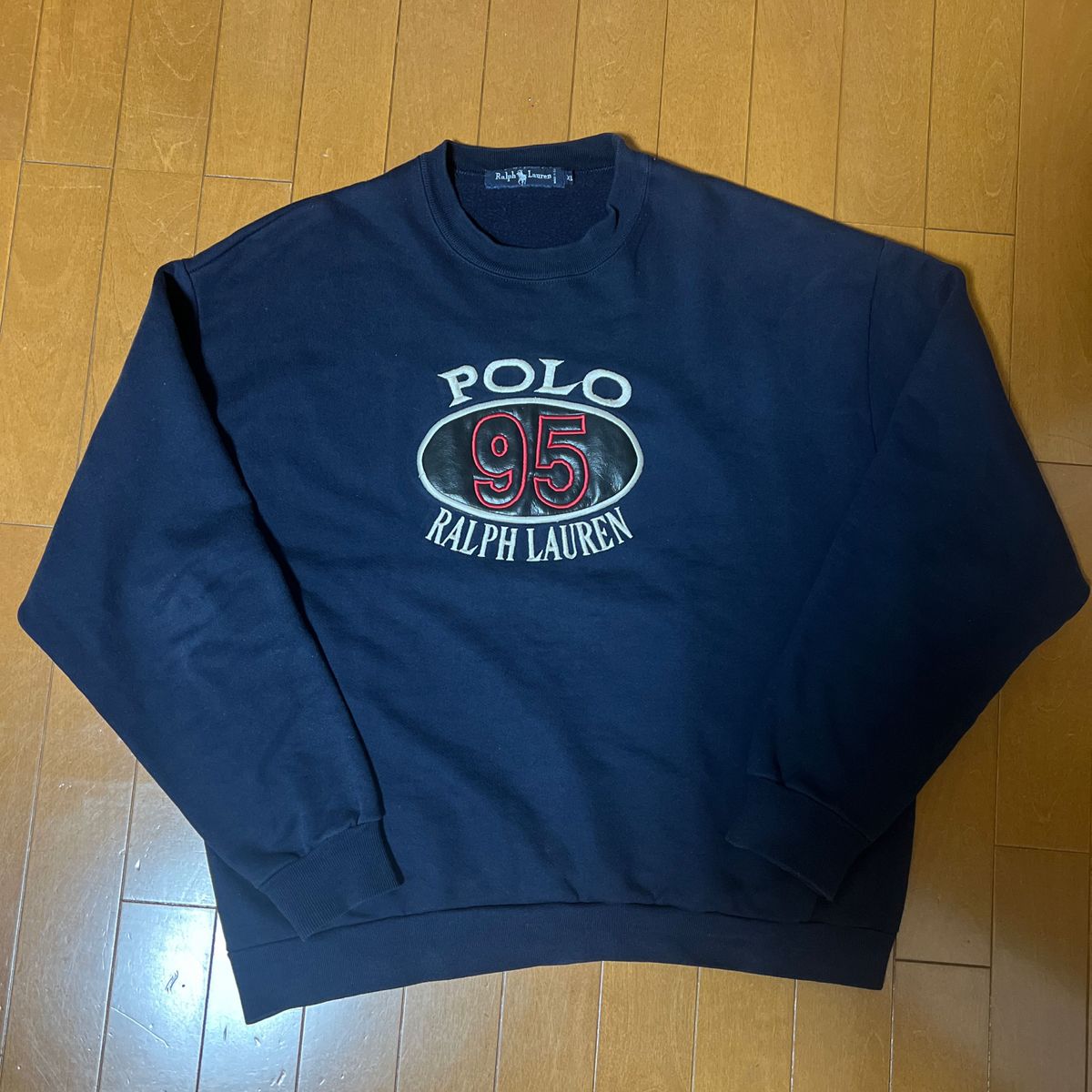 polo Ralph Lauren USA製 スウェット ビッグワッペン トレーナー 90s