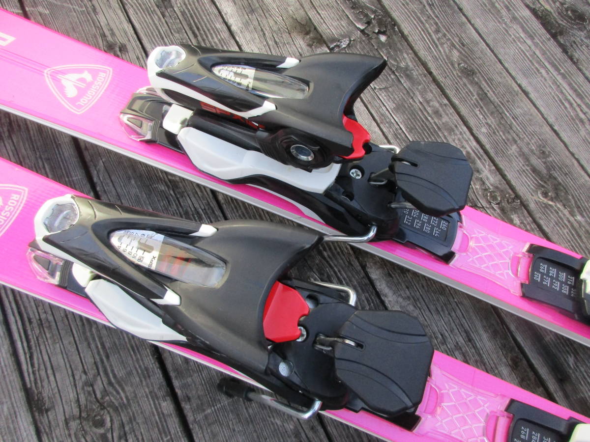 ★送料無料★ロシニョール スーパー ヴィラージュ ROSSIGNOL SUPER VIRAGE V TECH 166cm & LOOK SPX12　※2021年モデル ピンク_画像6