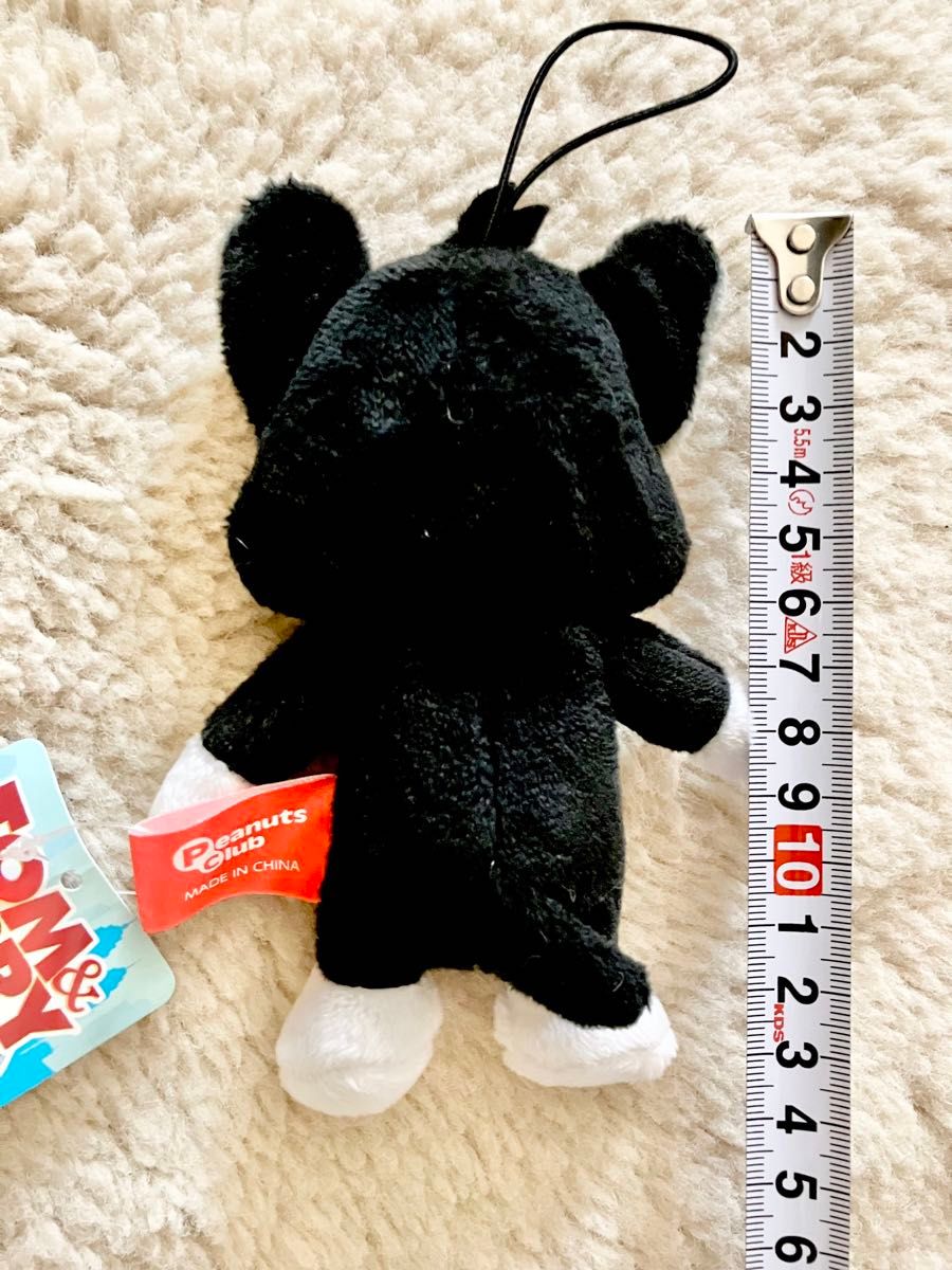 タグ付き非売品】トムとジェリー ブッチ ぬいぐるみマスコット タグ付き非売品】トムとジェリー ブッチ ぬいぐるみマスコット