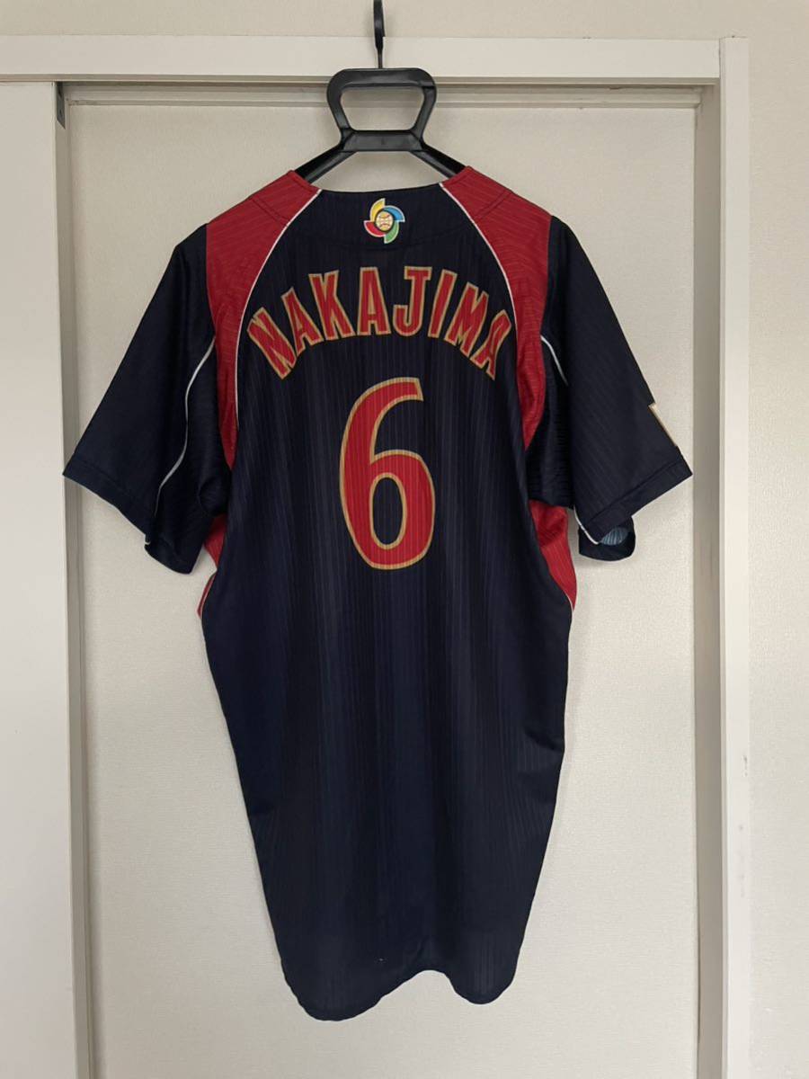 Yahoo!オークション - ミズノプロ WBC 2009 ユニフォーム 中島 6 Yahoo!オークション - ミズノプロ WBC 2009 ユニフォーム 中島 6