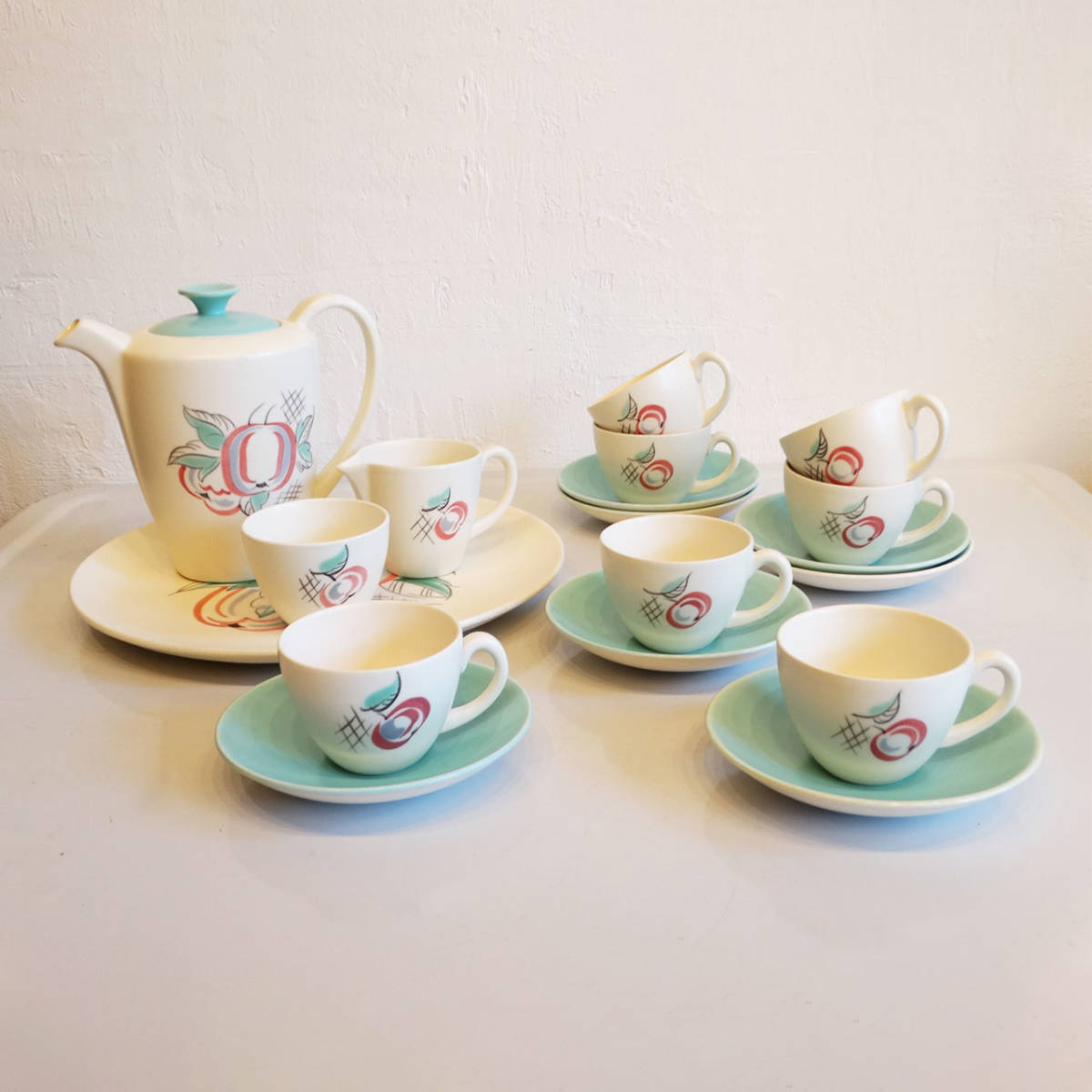 ☆英国 / Poole Pottery / プールポタリー / カップ&ソーサー 7 ☆英国 / Poole Pottery / プールポタリー / カップ&ソーサー 7
