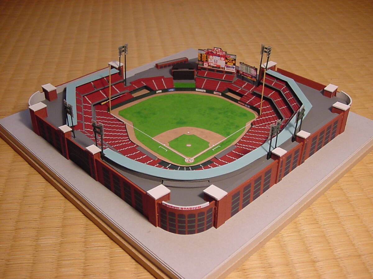 bush stadiumの建築模型 セントルイスカージナルスの本拠地 bush stadiumの建築模型 セントルイスカージナルスの本拠地