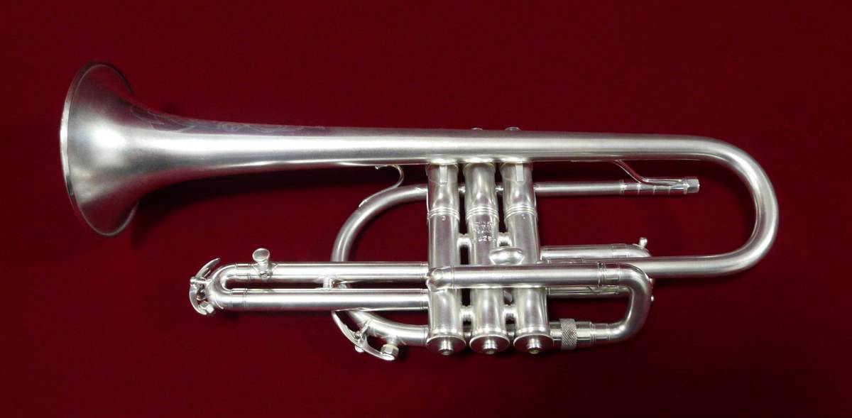 KING H.N. WHITE MASTER CORNET 1949 NEAR MINT!!_画像6