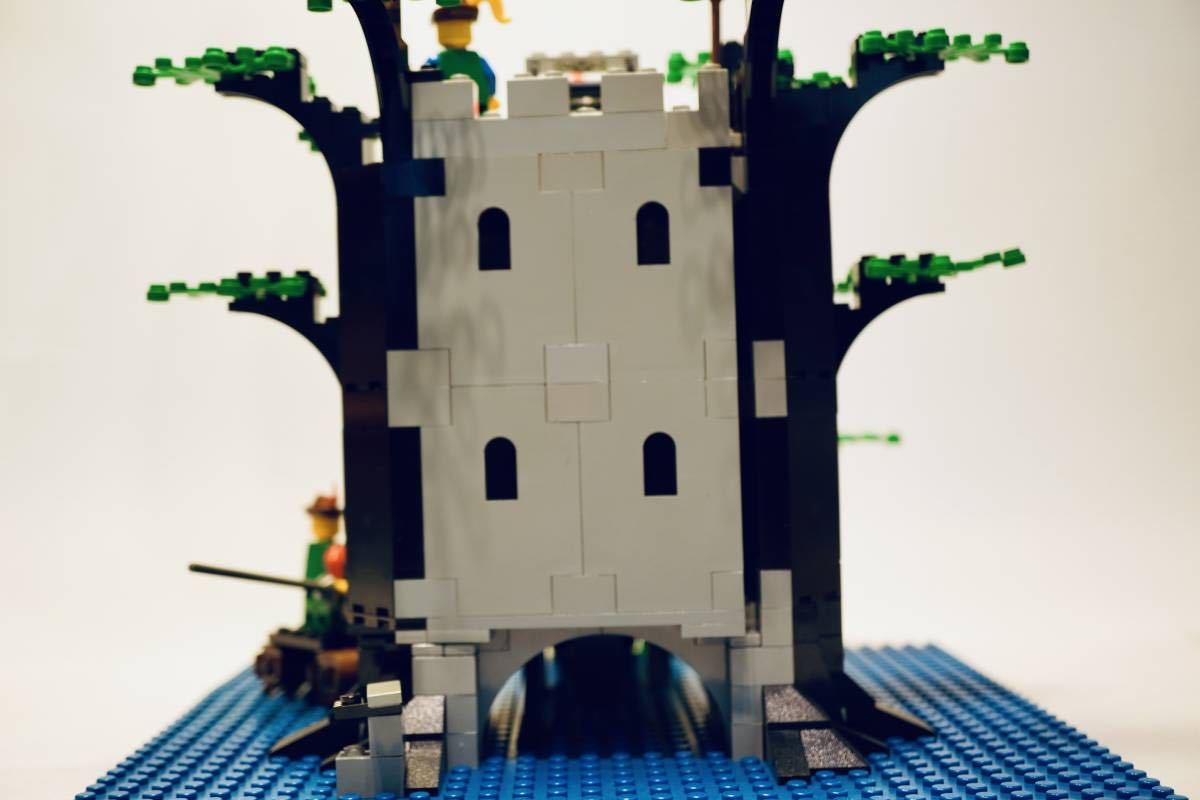 説明書付き LEGO 6077 森の人のとりで Forestmen's River Fortress 森の人 フォレストマン オールドレゴの画像5