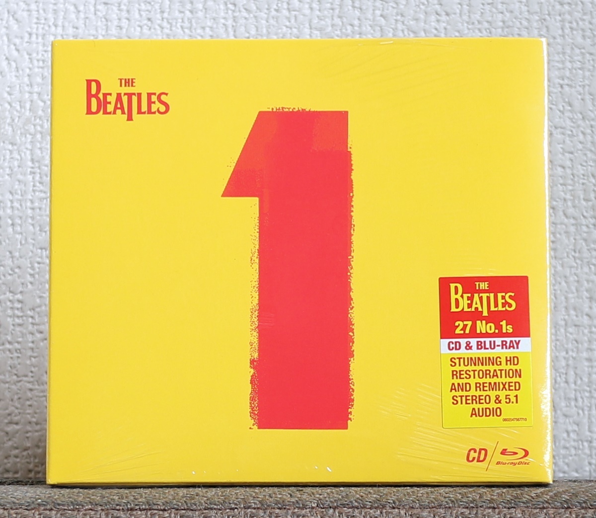 2枚組/CD/ブルーレイ/新ミックス/ザ ビートルズ 1/The Beatles 1/ジョン レノン/ポール マッカートニー/レット イット ビー他収録/Blu-rayの画像1