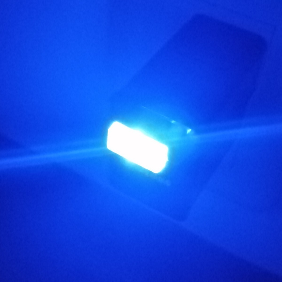 【1個】□USB LEDイルミネーションライト ブルー PC 家電にも!!_画像4