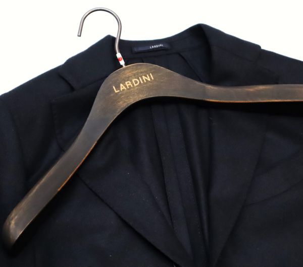 未使用 LARDINI JS0526AQ CASHMERE 100％ ビジネスカジュアルブレザー ラルディーニ カシミヤ100 テーラードジャケット ブラック 44 JK-4_画像9