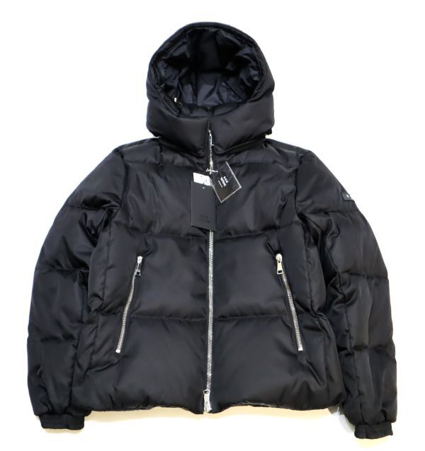 未使用 正規品 23AW TATRAS GRAMI MTAT23A4833-D DOWN JACKET タトラス グラミ エコナイロン フーデッドダウンジャケット ブラック 2 S-18_画像2