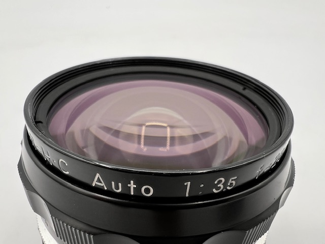 N34580 Nikon ニコン Nikkor H・C Auto 28㎜ F3.5 マニュアルフォーカス 交換レンズ 単焦点 フィルムカメラ_画像4