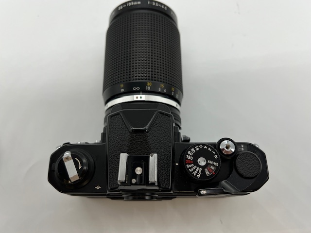 NS33958 Nikon ニコン FM2 ブラック / Zoom-Nikkor 35-135ｍｍ F3.5-4.5 レンズセット フィルムカメラ マニュアルカメラ 標準ズームレンズ_画像6