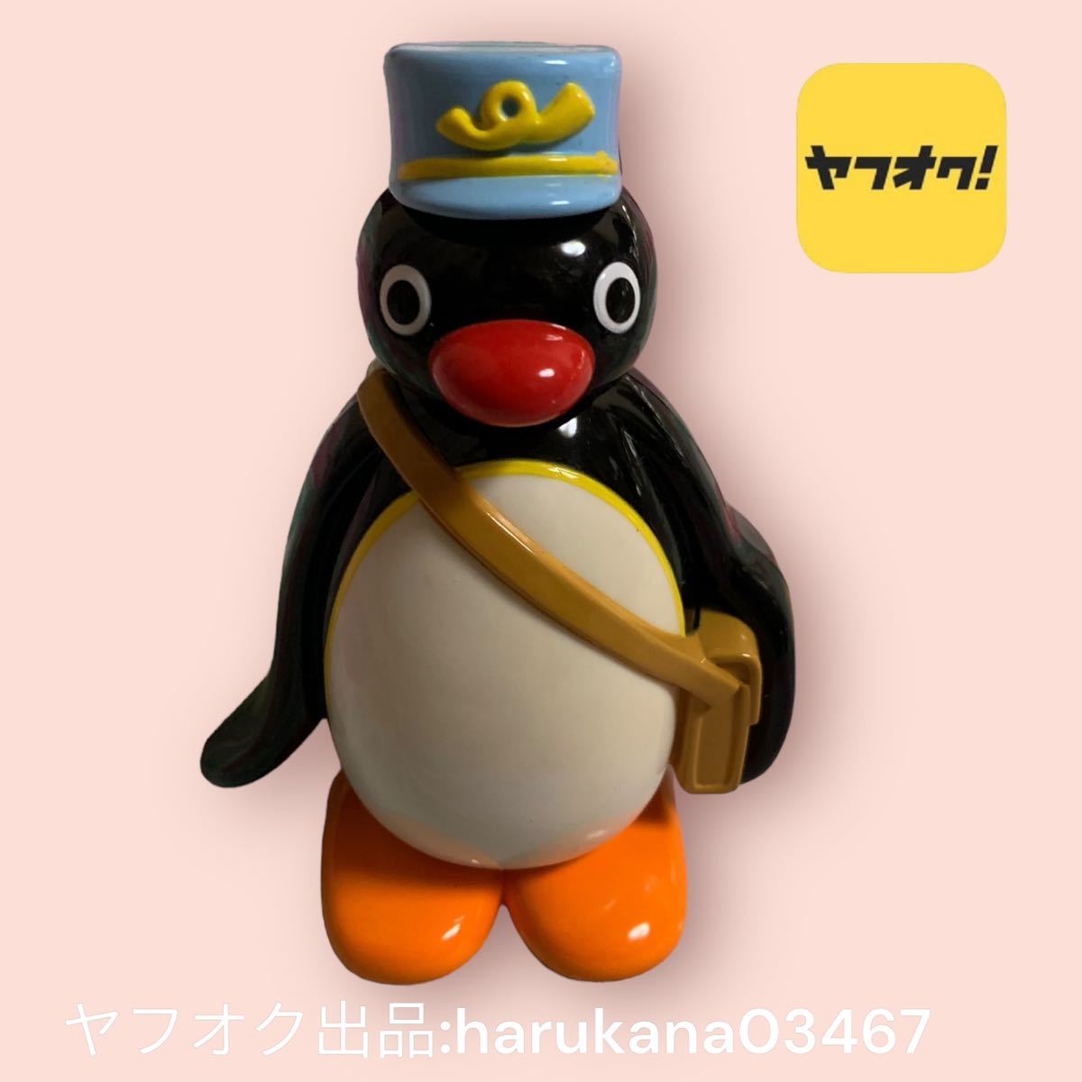 非売品　当時物　レトロ　PINGU ピングー　おしゃべり ゼンマイ マスコット フィギュア　 2000年 バンプレスト　景品 動く 歩く 玩具_画像1