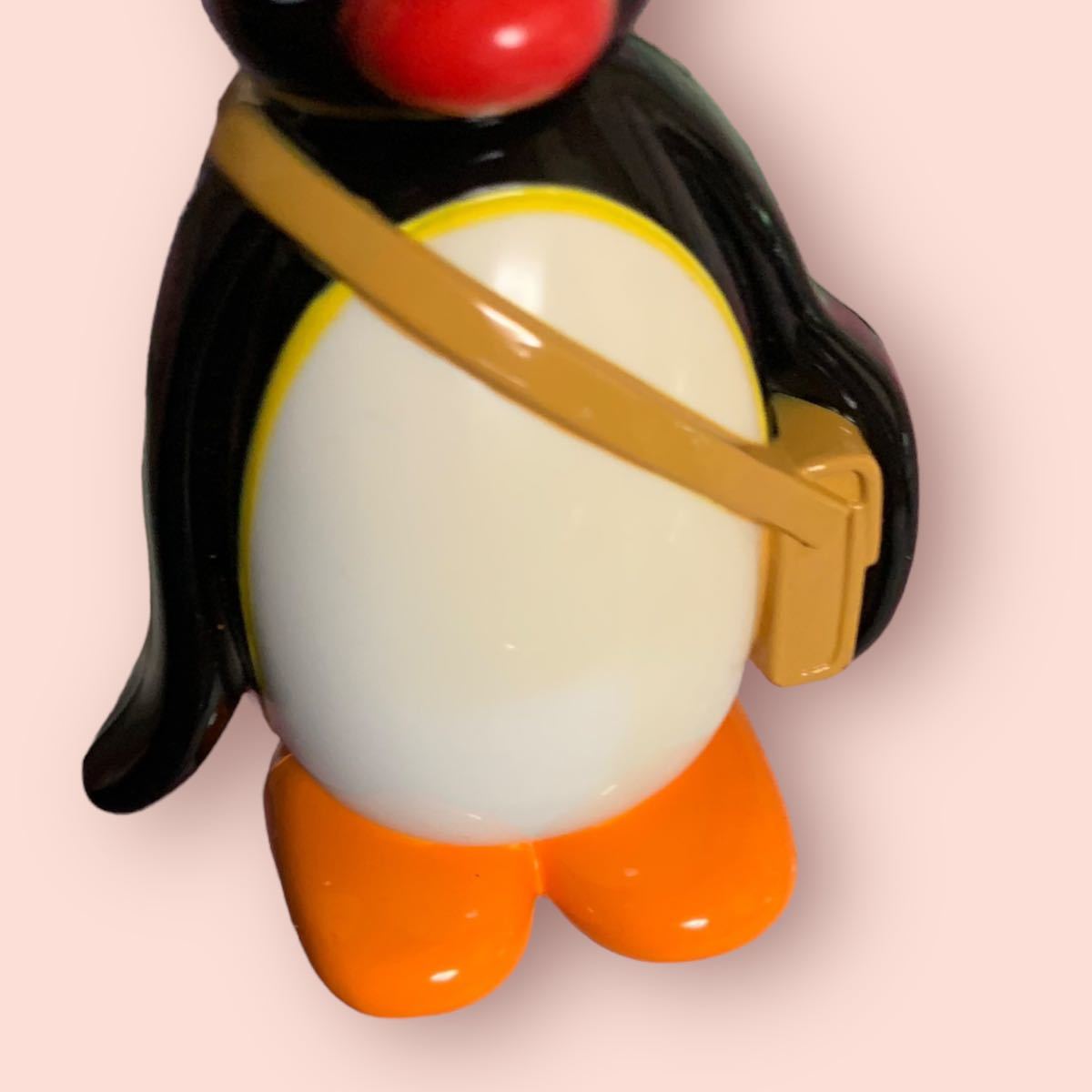 非売品　当時物　レトロ　PINGU ピングー　おしゃべり ゼンマイ マスコット フィギュア　 2000年 バンプレスト　景品 動く 歩く 玩具_画像7