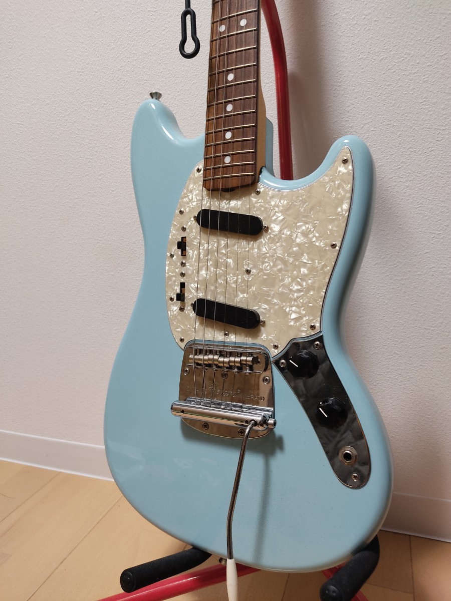 Fender Japan MG65 DBL 中古 ムスタング Mustang_画像2