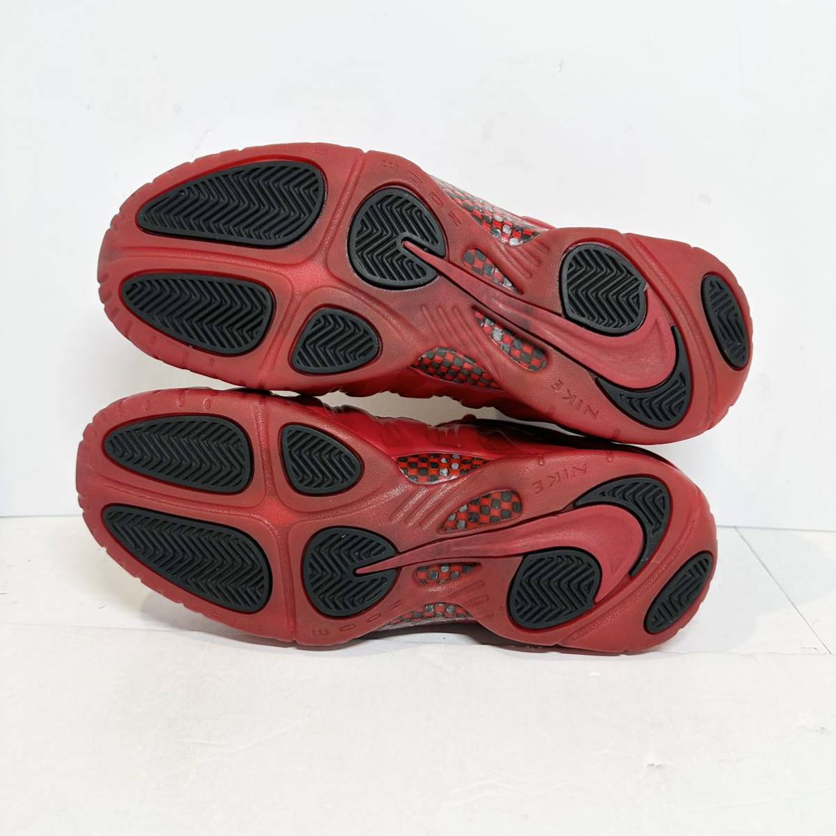 美品★NIKE/ナイキ★Air Foamposite Pro/エアフォームポジット プロ★Red October/レッドオクトーバー★赤★624041-603★26.5cmの画像10