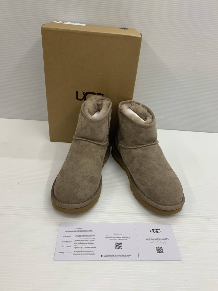 157-KB1843-100r UGG Classic Mini II ムートンブーツ レディース 1016222 26cm 未使用品