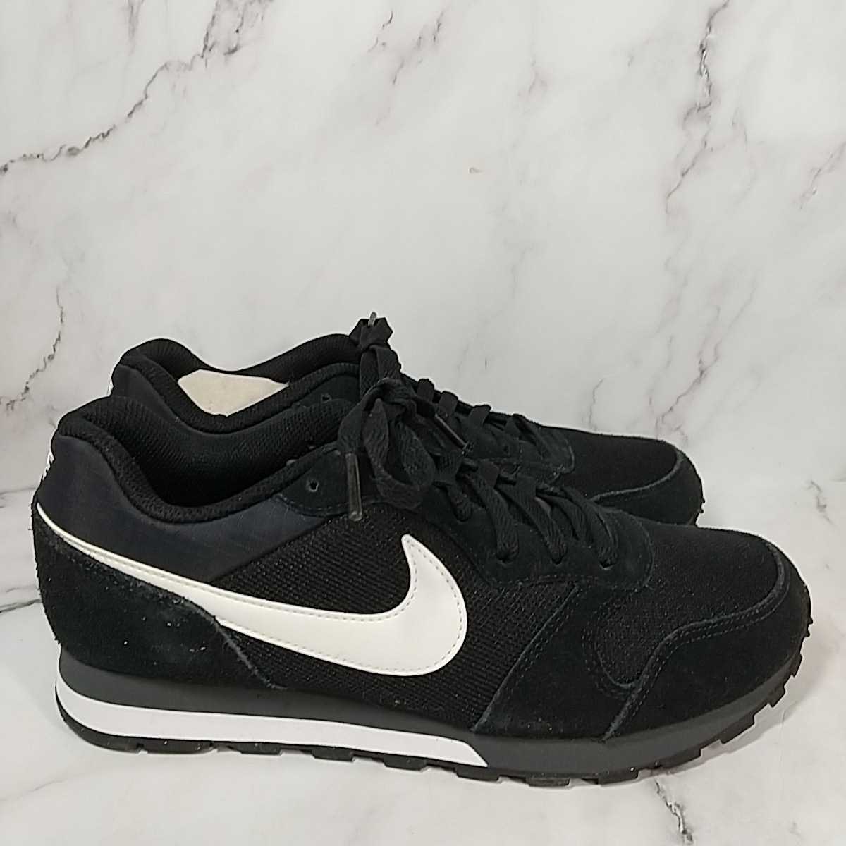 704●同梱NG NIKE MD RUNNER 2 749794-010 ブラック 26cm 箱付 スニーカー ナイキ エムディーランナー 黒 メンズ レディース シューズ_画像4