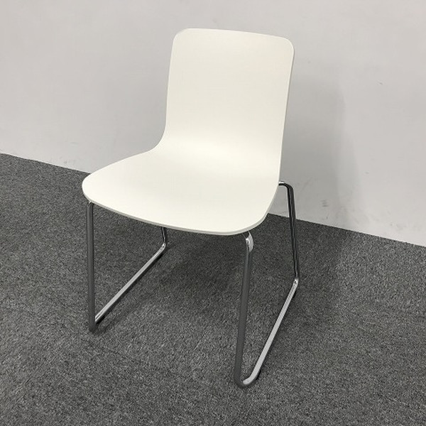 mi-ting chair start  King elbow less vi tiger Hal RE attrition ji for meeting chair meeting chair white used * AZ-863106B