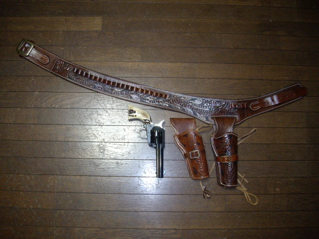  gun belt (GUNRIG) belt and, ho ru Star ④ ho ru Star 2 kind 