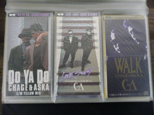 [8cmCD×21 sheets / Special made binder -/ pin nap]CHAGE&ASKA / THE LONGEST TOUR MEMORIAL