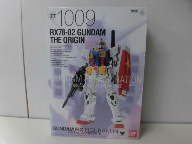 機動戦士ガンダム THE ORIGIN　RX78-02　GUNDAM FIX FIGURATION METAL COMPOSITE　超合金　中身美品