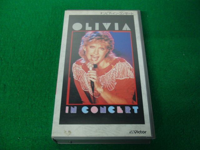 VHS Video Tape Olivia Newton John/Olivia -на концерте * Регенерация не была подтверждена