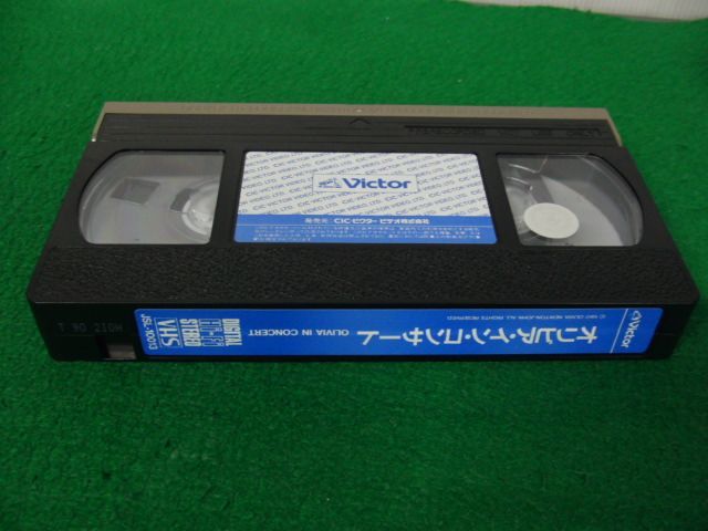 VHS видеолента oli Via * новый тонн * John /oli Via * in * концерт * воспроизведение не проверка 