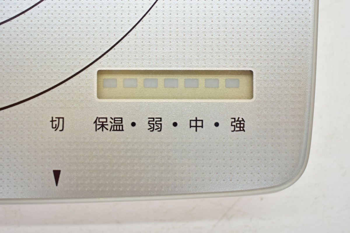 Panasonic KZ-PS1P-N 卓上 IH調理器 シャンパンゴールド 元箱付[パナソニック][家庭用][キッチン][料理]4M_画像7