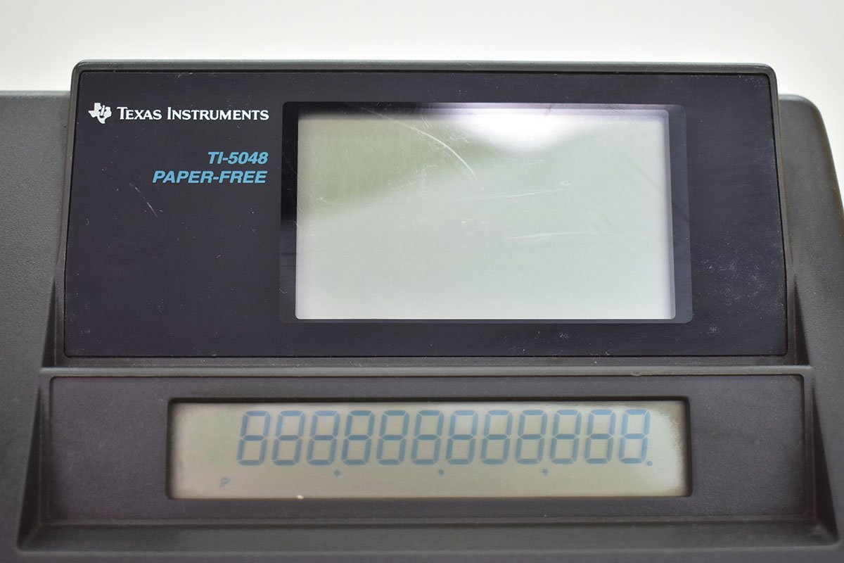 TEXAS INSTRUMENTS TI-5048 ペーパーフリー ビジネス用 オフィス カリキュレーター[PAPER-FREE][加算器電卓][計算機][k1]29Mの画像2