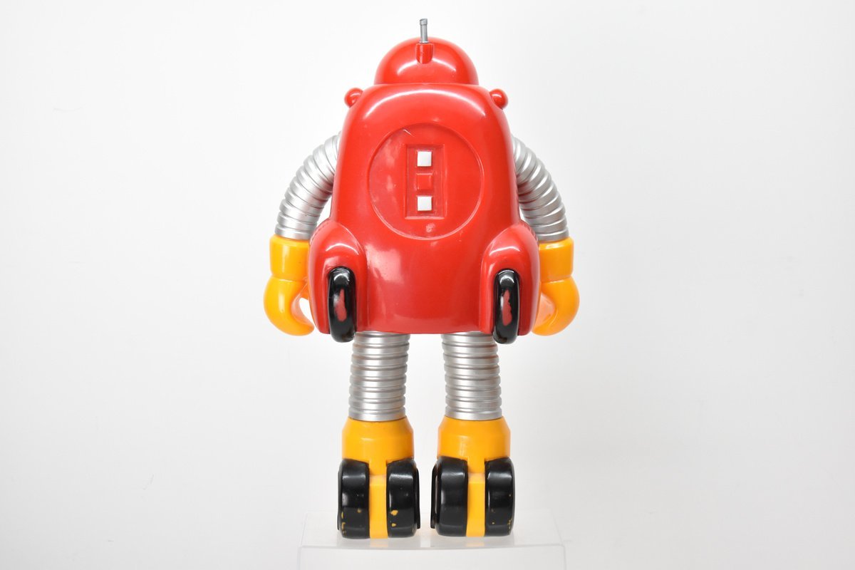 全高47cm 燃えろ!! でっかい ロボコン ビッグソフビフィギュア Yahoo!オークション - バンダイ 燃えろ でっかいロボコン ソフビ