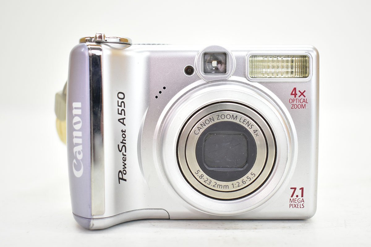 Canon PC1230 PowerShot A550 デジタルカメラ[キャノン][パワーショット][デジカメ][コンデジ]6M_画像1