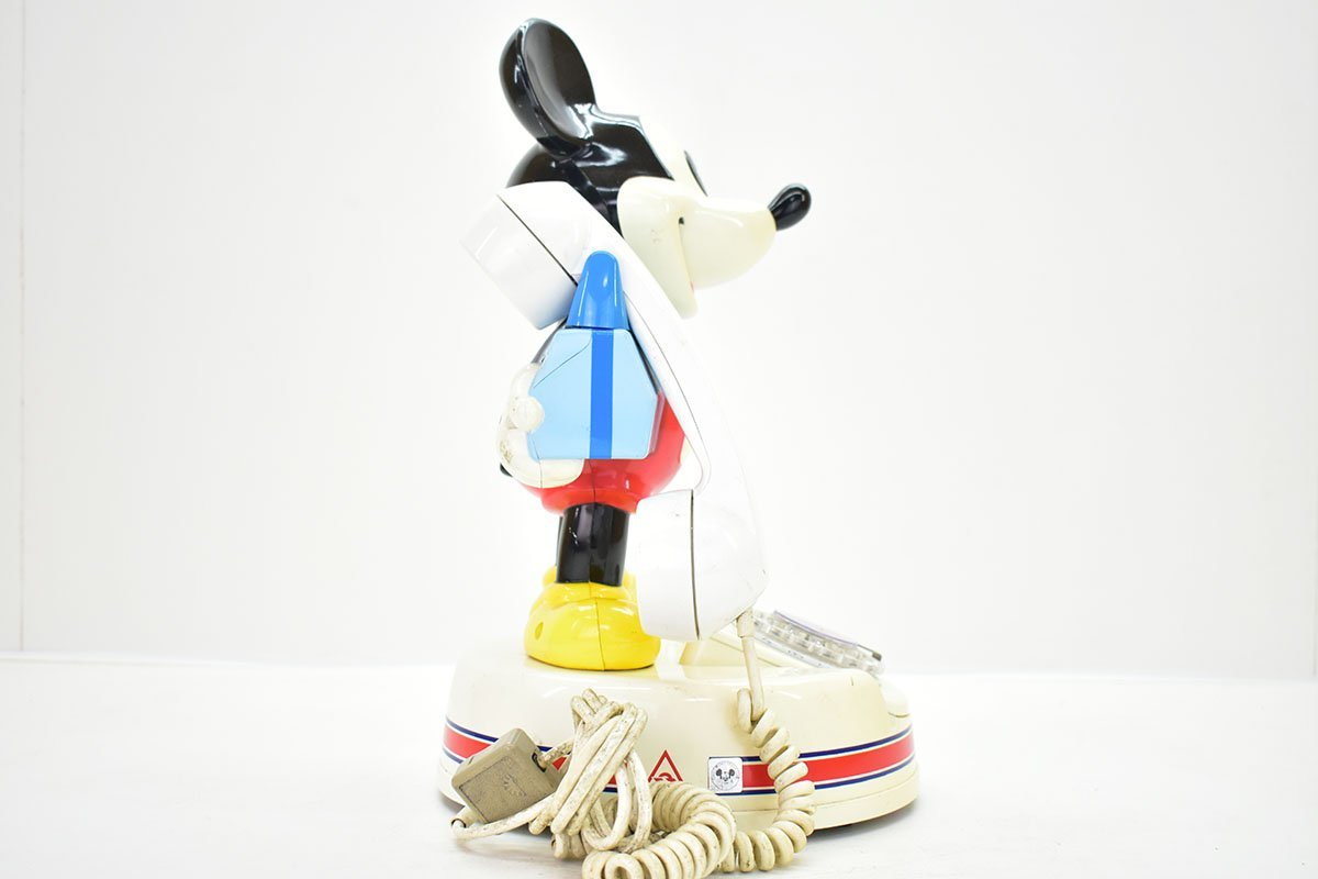神田通信工業 DK-641 Mickey Mouse ダイヤル式 電話機[Kanda][ミッキーマウス][アンティーク][昭和レトロ][当時物]3M_画像8