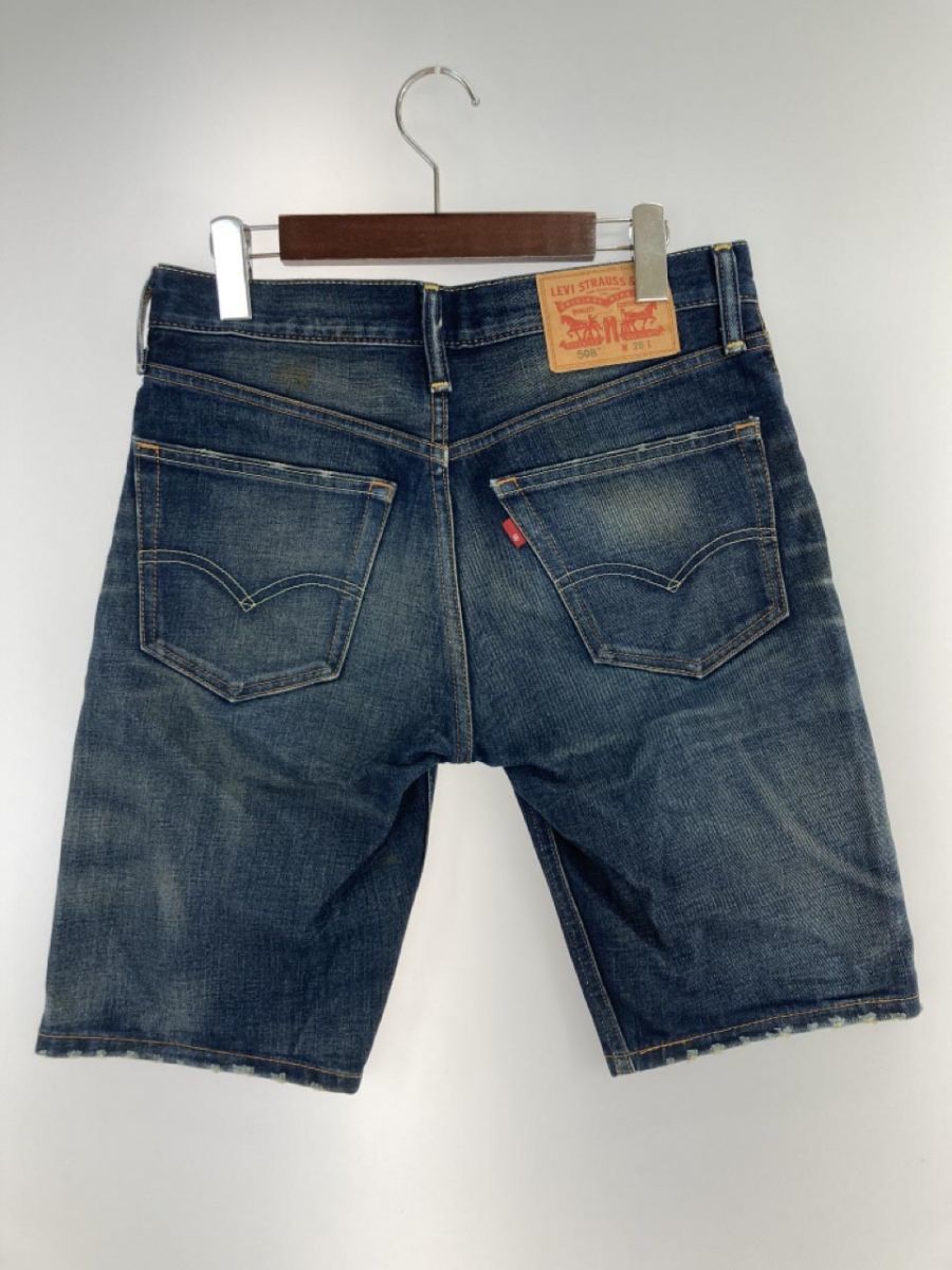 LEVI'S リーバイス 508 ハーフ デニムパンツ size28/紺 ■◇ ☆ eac9 メンズ_画像4