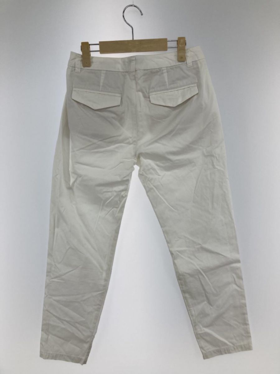 UNTITLED Untitled tuck entering tapered pants size1/ white #* * eac9 lady's 