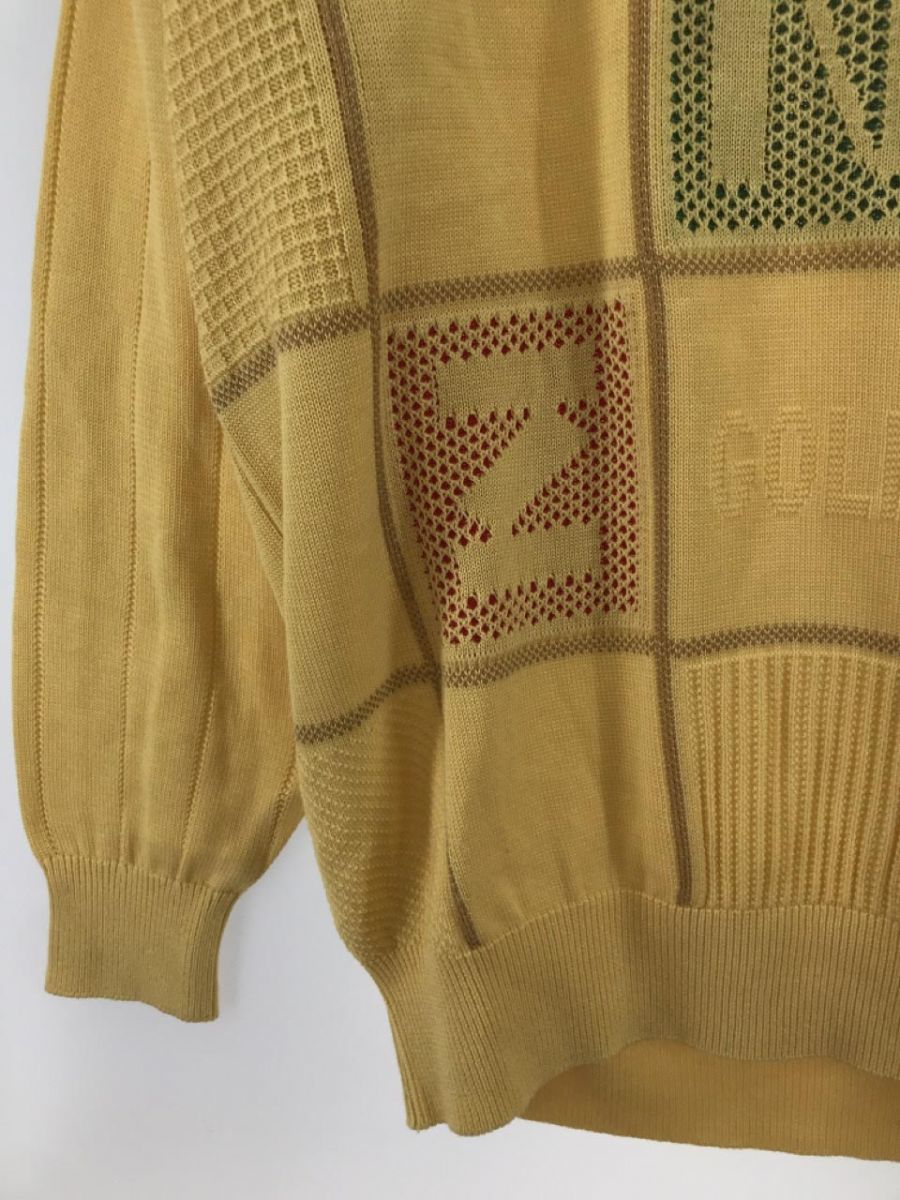 KENZO ケンゾー ニット セーター size3/黄色 ■◇ ☆ eac2 メンズの画像3