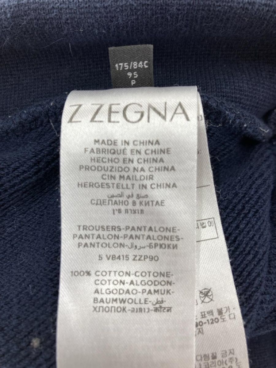 Z Zegna ジー・ゼニア スウェット パンツ sizeS/紺 ■■ ☆ eba5 メンズの画像5