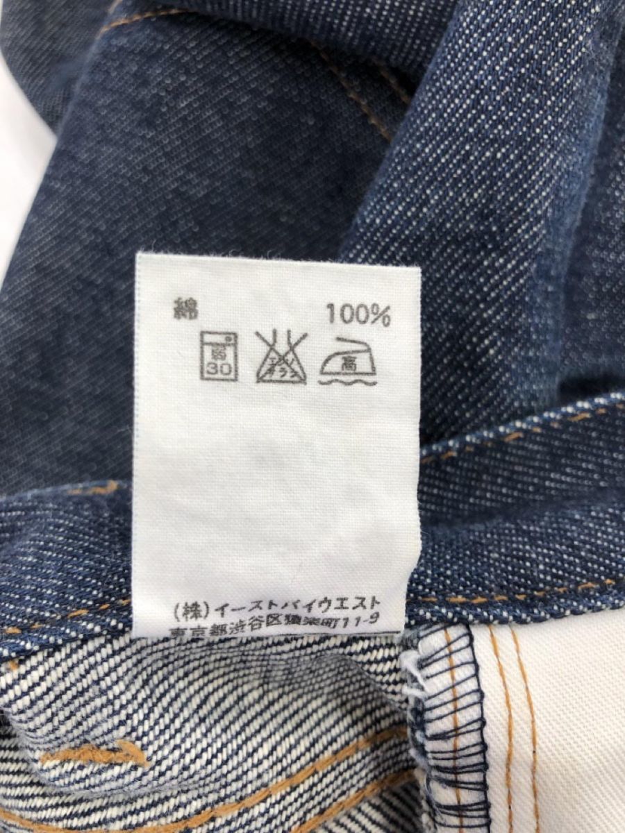 A.P.C. アーペーセー テーパード デニムパンツ size29/紺 ■■ ☆ eba5 メンズ_画像6